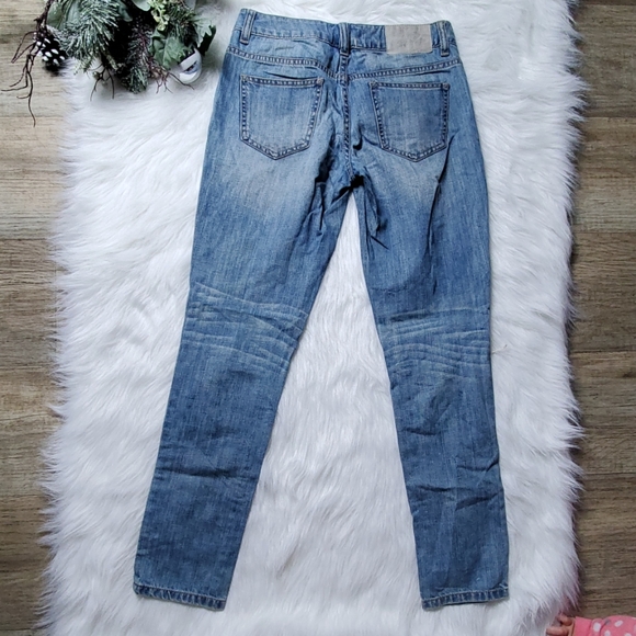 BCBGeneration Womens Lace Inset Boyfriend Jean - Picture 5 of 8